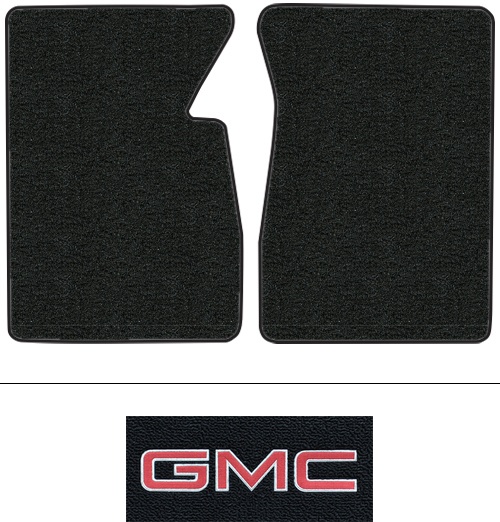 1966 GMC 2500 Floor Mats (Logos Available) - 2pc - Loop
