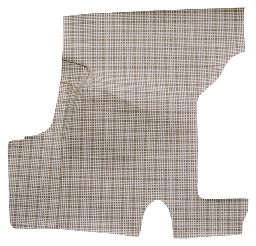 1955-1956 Ford Mainline Trunk Mat - Fleece