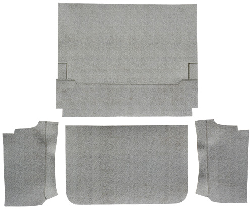 1965-1966 Ford Galaxie Trunk Mat - Fleece