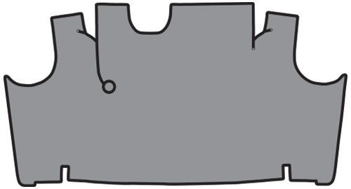 1966-1967 Ford Falcon Trunk Mat - TM Vinyl