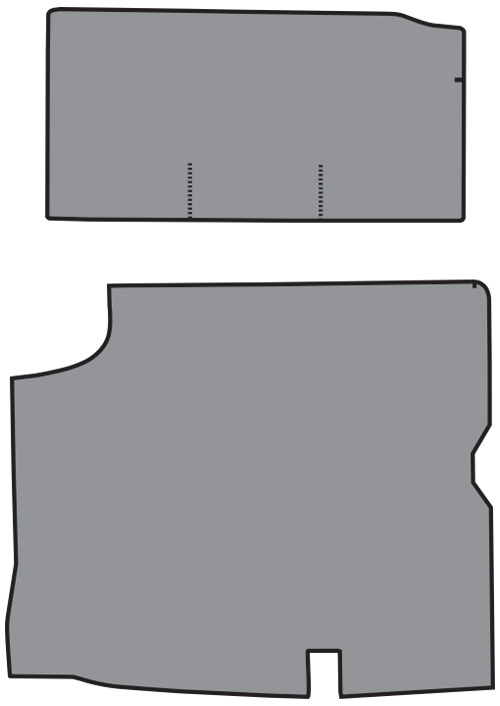 1966-1967 Oldsmobile 442 Trunk Mat - TM Vinyl