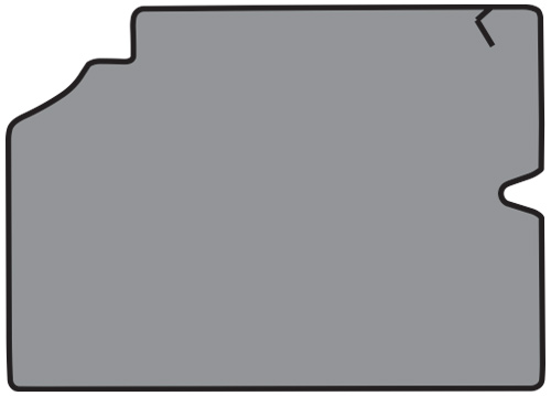 1970-1971 Pontiac LeMans Trunk Mat - TM Vinyl