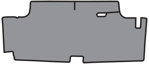 1970-1974 Dodge Challenger Trunk Mat - TM Vinyl