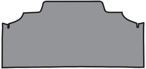 1972-1973 Mercury Montego GT Trunk Mat - TM Vinyl