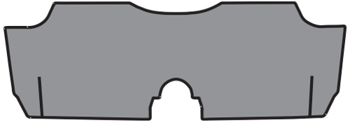 1970-1977 American Motors Hornet Trunk Mat - TM Foam