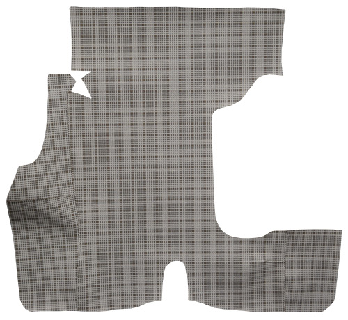 1957 Ford Fairlane 500 Trunk Mat - Burtex | Fits: 2DR, Hardtop