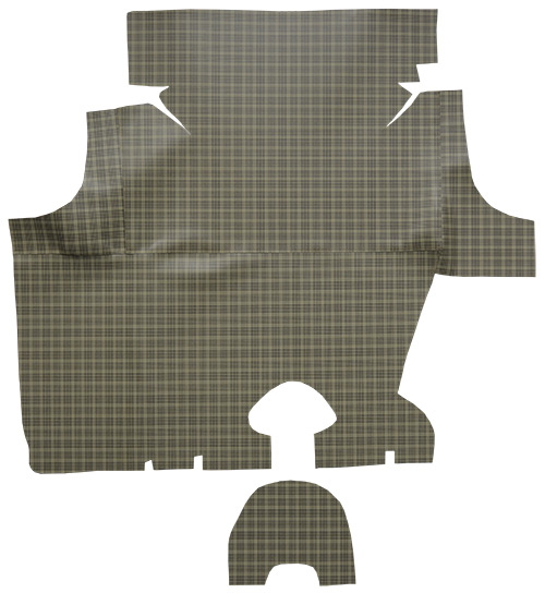 1960 Ford Galaxie Trunk Mat - Fleece