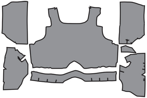 1966-1967 Oldsmobile Toronado Trunk Mat - TM Felt
