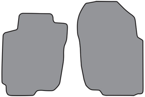 2013-2018 Toyota RAV4 Floor Mats - 2pc Front - Cutpile