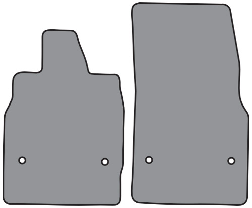 2020-2024 Corvette (C8) Floor Mats - 2pc - Truvette