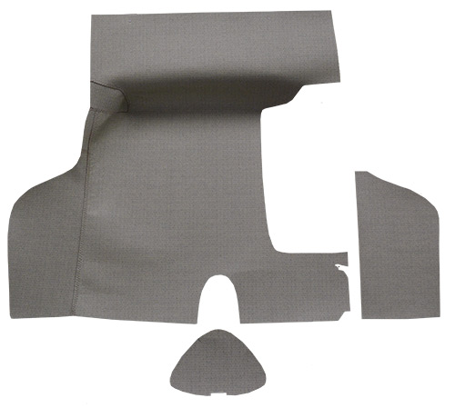 1955-1956 Mercury Custom Trunk Mat - Burtex | Fits: 2DR, Convertible, Without Boards