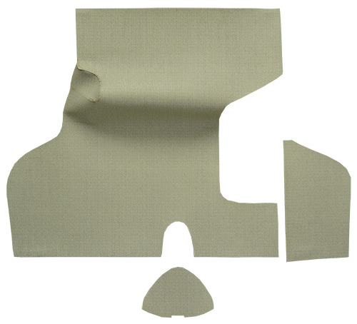 1955-1956 Mercury Montclair Trunk Mat - Burtex | Fits: Hardtop, Sedan, Without Boards