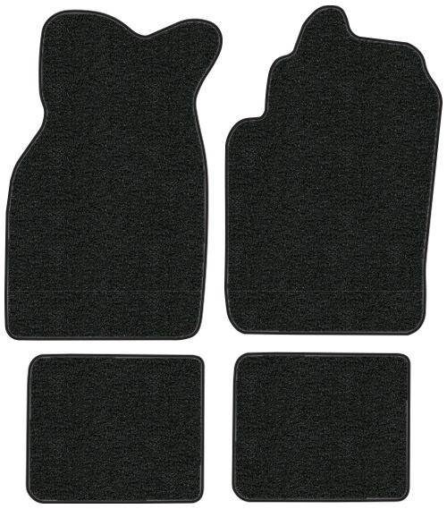 1984-1986 Chrysler Laser Floor Mats (Logos Available) - 4pc - Cutpile