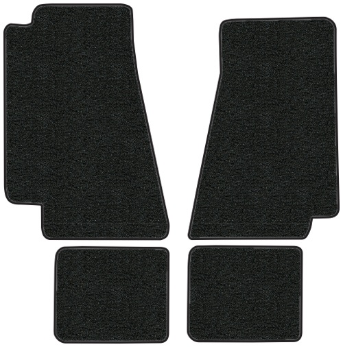 1977-1981 Chrysler LeBaron Floor Mats (Logos Available) - 4pc - Cutpile