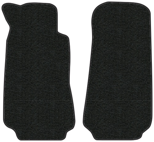 1979-1982 Fiat 124 Spider Floor Mats - 2pc Front - Cutpile