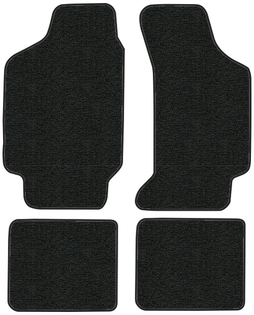 1984-1988 Mercury Topaz Floor Mats (Logos Available) - 4pc - Cutpile
