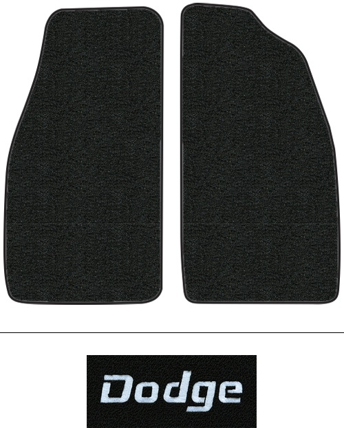1992-2002 Dodge Viper Floor Mats (Logos Available) - 2pc - Cutpile