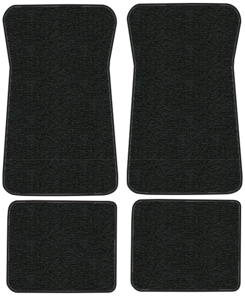 1977-1990 Oldsmobile Custom Cruiser Floor Mats - 4pc - Cutpile