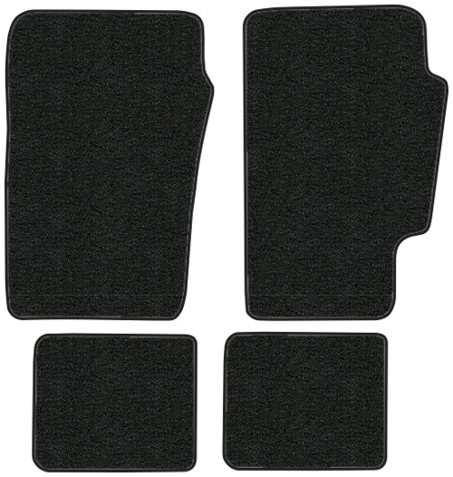 1986-1989 Acura Integra Floor Mats - 4pc - Cutpile | Fits: 3DR