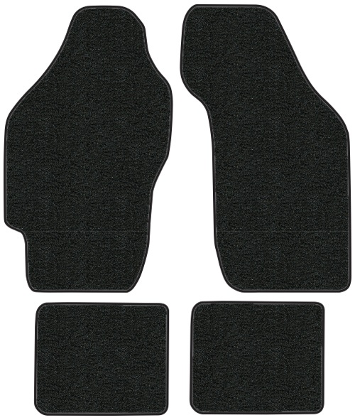 1986-1989 Acura Integra Floor Mats - 4pc - Cutpile | Fits: 4DR