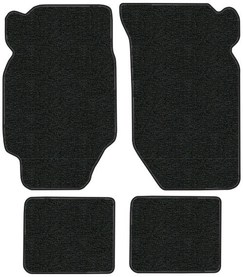 1982-1985 Honda Accord Floor Mats - 4pc - Cutpile | Fits: Auto