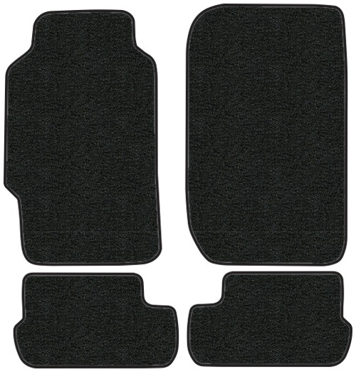 1988-1991 Honda Prelude Floor Mats - 4pc - Cutpile