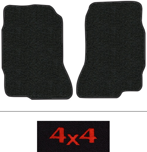 1981-1985 Isuzu Pickup Floor Mats (Logos Available) - 2pc - Cutpile