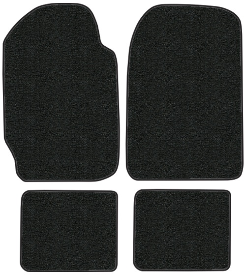 1986-1989 Mazda 323 Floor Mats - 4pc - Cutpile