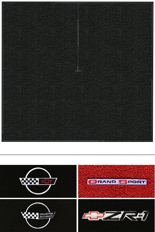 1994-1996 Corvette (C4) Cargo Mat (Logos Available) Truvette | Fits: Coupe