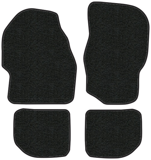 1978-1981 Chrysler Town & Country Floor Mats (Logos Available) - 4pc - Cutpile