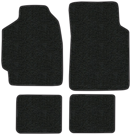 1988-1991 Honda CRX Floor Mats - 4pc - Cutpile