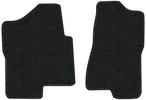 2007 GMC Sierra 1500 Classic Floor Mats (Logos Available) - 2pc - Cutpile | Fits: Reg Cab