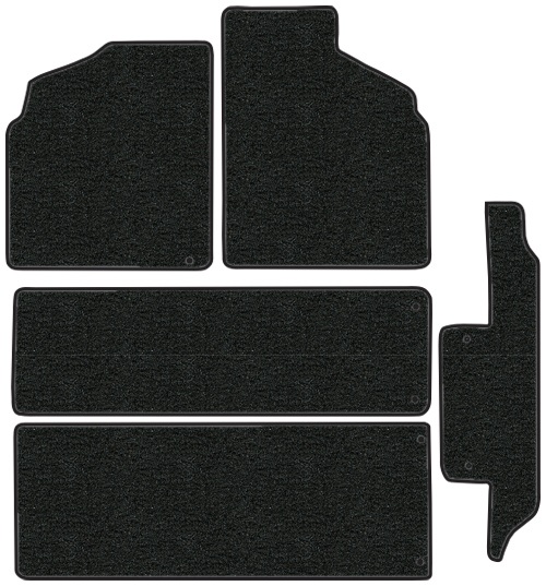 1993-1998 Mercury Villager Floor Mats (Logos Available) - 5pc - Cutpile | Fits: 2pc Frts 2pc Rr Runners & Side Door