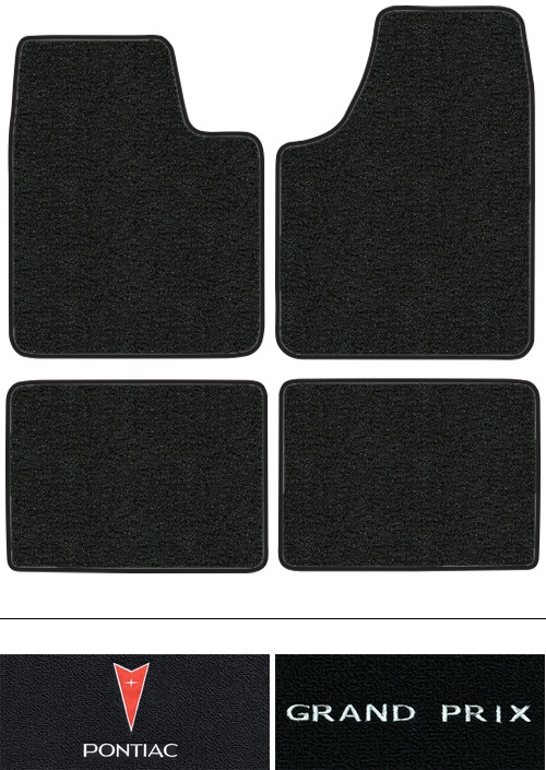 1997-2005 Pontiac Grand Prix Floor Mats (Logos Available) - 4pc - Cutpile
