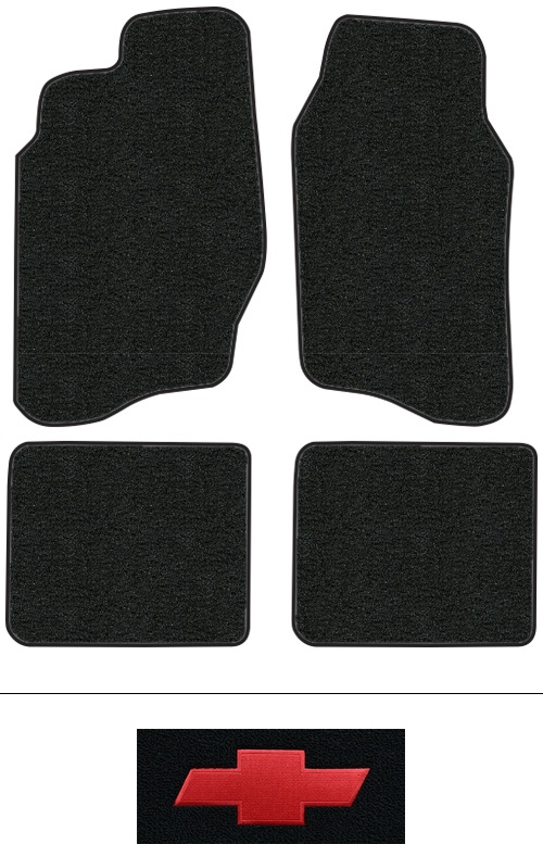 1995-2005 Chevy Cavalier Floor Mats (Logos Available) - 4pc - Cutpile | Fits: 2DR, 4DR