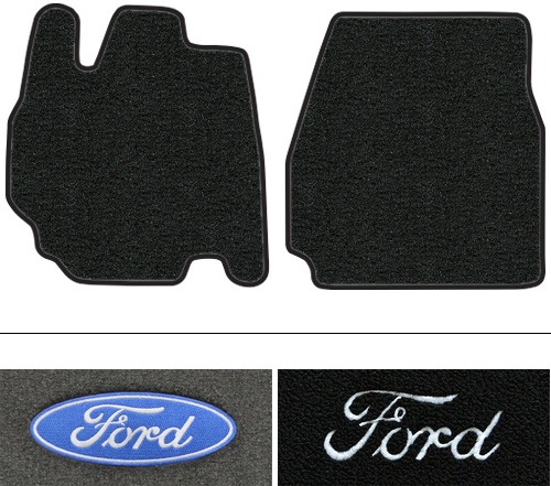 1995-1998 Ford Windstar Floor Mats (Logos Available) - 2pc Front - Cutpile