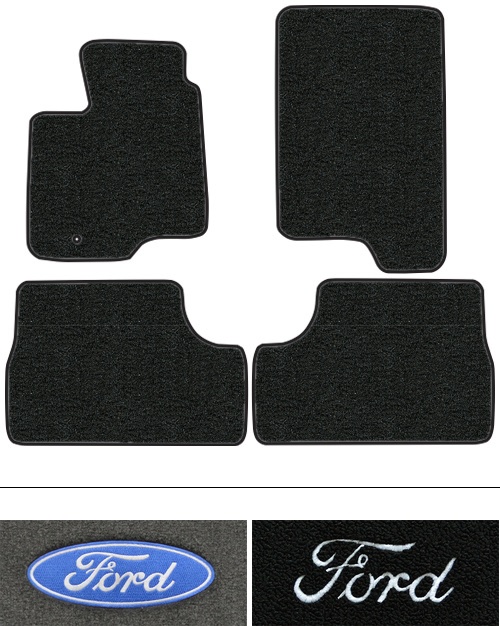 1997-2002 Ford Expedition Floor Mats (Logos Available) - 4pc - Cutpile