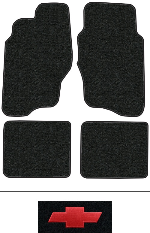 2004-2005 Chevy Classic Floor Mats (Logos Available) - 4pc - Cutpile