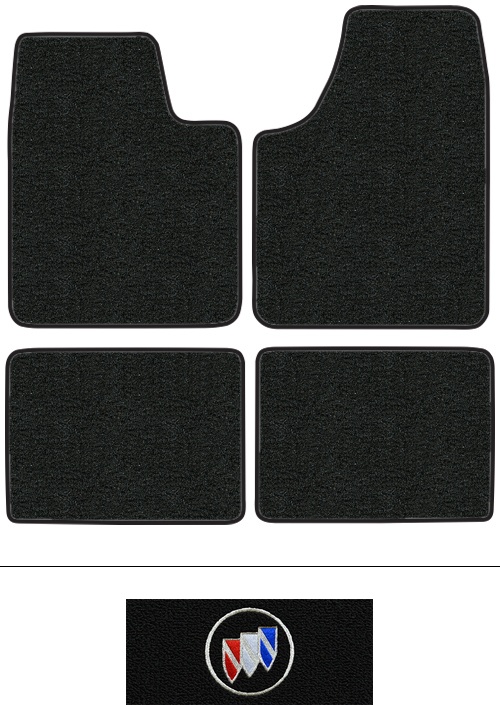 1997-2004 Buick Regal Floor Mats (Logos Available) - 4pc - Cutpile