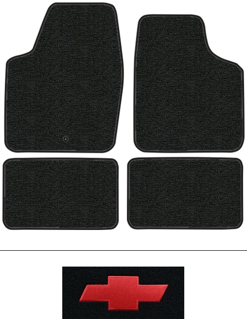 2006-2007 Chevy Monte Carlo Floor Mats (Logos Available) - 4pc - Cutpile