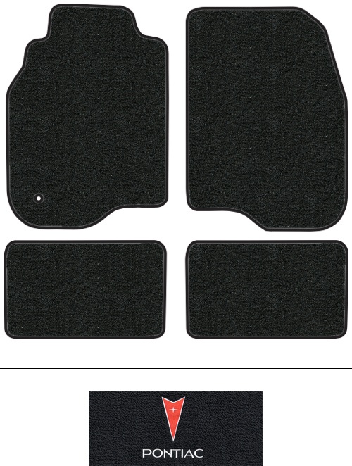 2005-2009 Pontiac G6 Floor Mats (Logos Available) - 4pc - Cutpile