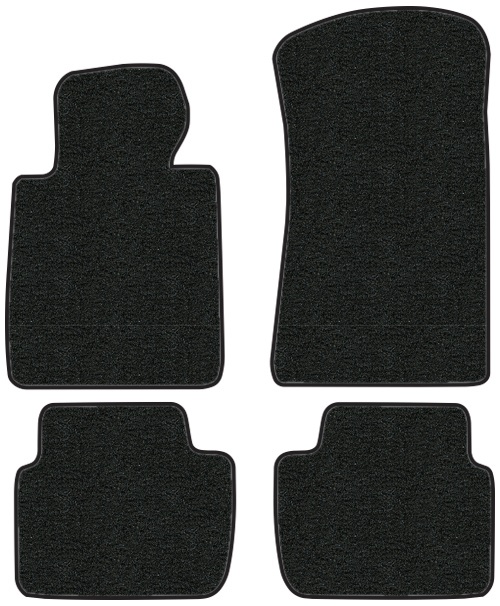 1999-2000 BMW 323i (E46) Floor Mats - 4pc - Cutpile | Fits: 4DR, Sedan