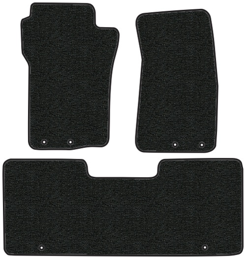 2001-2005 Ford Explorer Sport Trac Floor Mats - 3pc - Cutpile | Fits: 2pc Frts & 1pc Rr