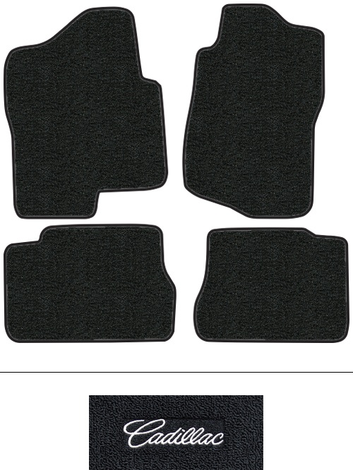 2007-2012 Cadillac Escalade ESV Floor Mats (Logos Available) - 4pc - Cutpile