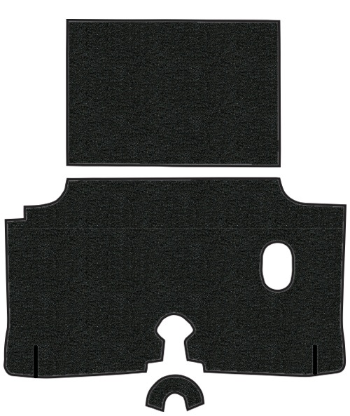 1960 Chevy Impala Trunk Mat (Logos Available) - Loop | Fits: in Carpet with Pad