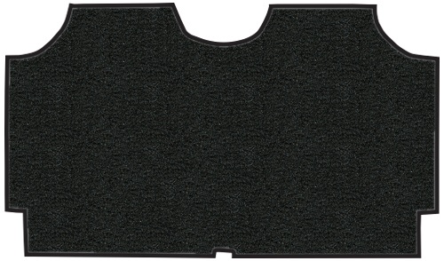 1966-1967 Chevy Impala Trunk Mat (Logos Available) - Loop | Fits: 2DR, Coupe, in Carpet with Pad