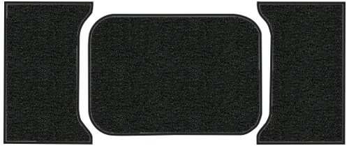 1961 Chevy Impala Trunk Mat (Logos Available) - Loop | Fits: 2DR, Hardtop, Coupe, in Carpet with Pad