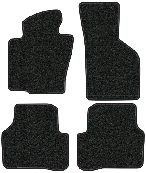 2009-2013 Volkswagen CC Floor Mats - 4pc - Cutpile