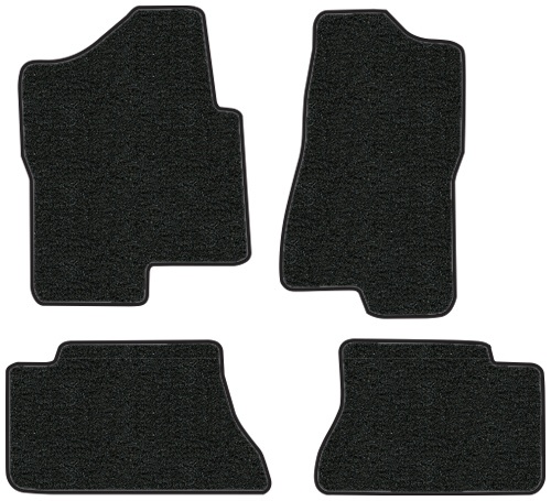 2007 GMC Sierra 1500 HD Classic Floor Mats (Logos Available) - 4pc - Cutpile | Fits: Crew Cab