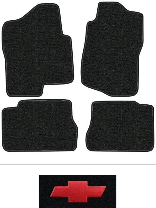 2007-2013 Chevy Suburban 2500 (GMT900) Floor Mats (Logos Available) - 4pc - Cutpile